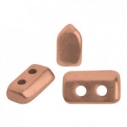 Les perles par Puca® Piros Perlen Copper gold mat 00030/01780